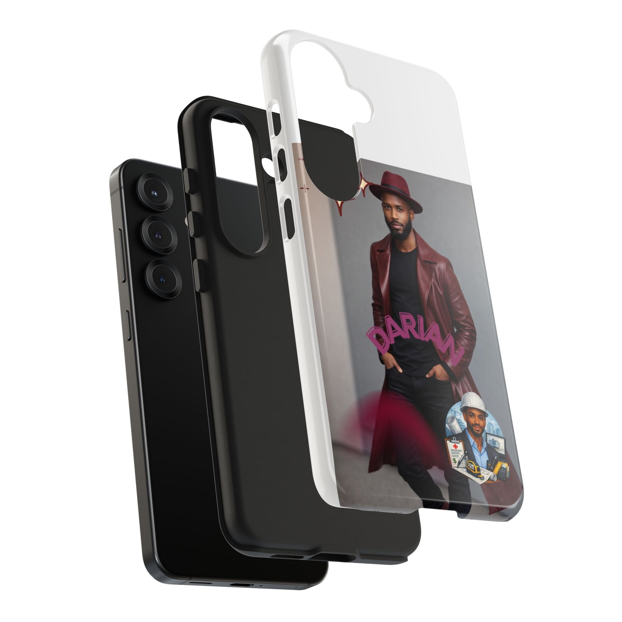 Personalized Photo Tough Phone Case — Character "Darian"