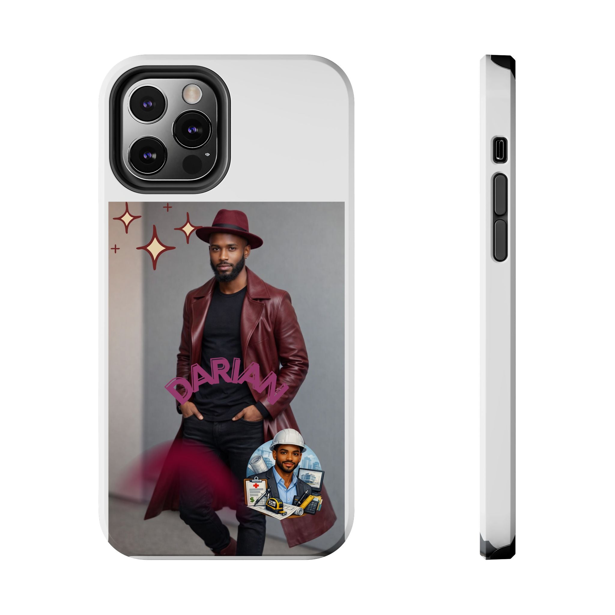 Personalized Photo Tough Phone Case — Character "Darian"