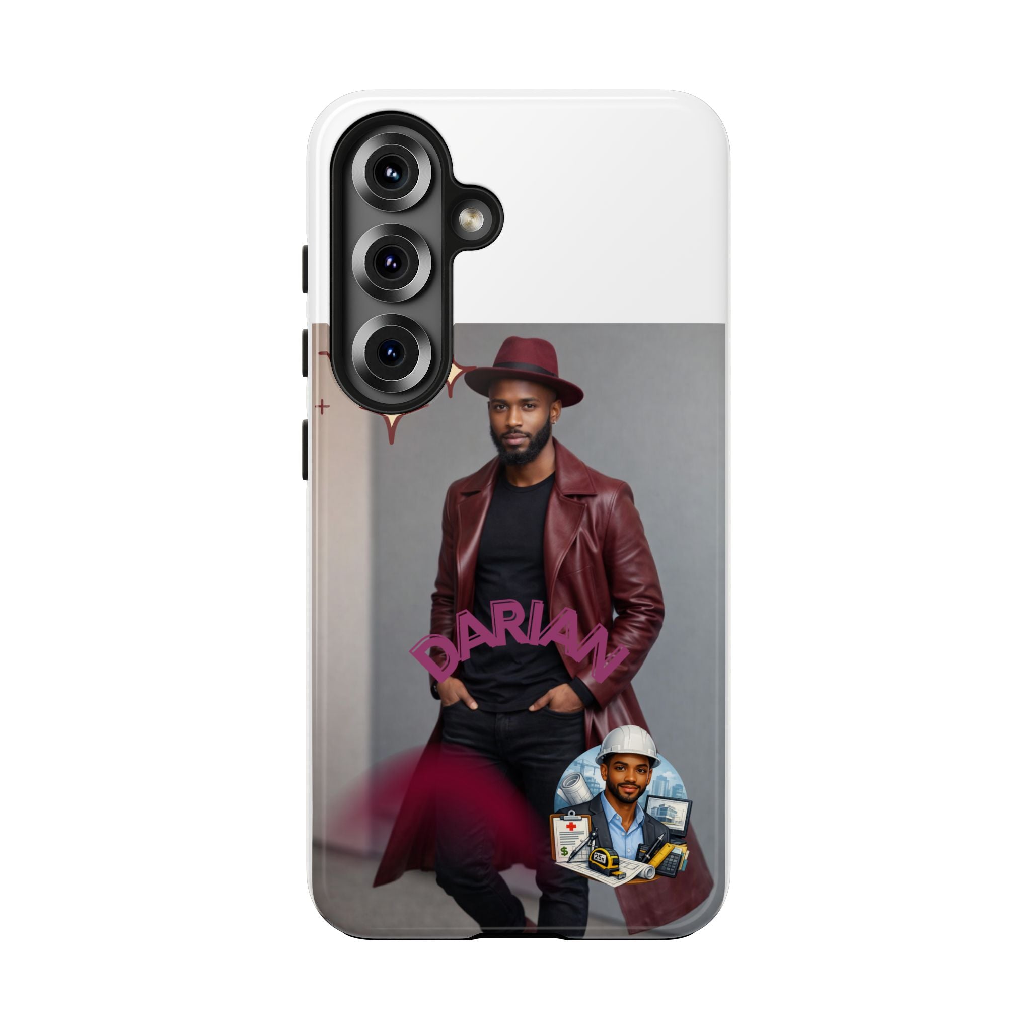 Personalized Photo Tough Phone Case — Character "Darian"