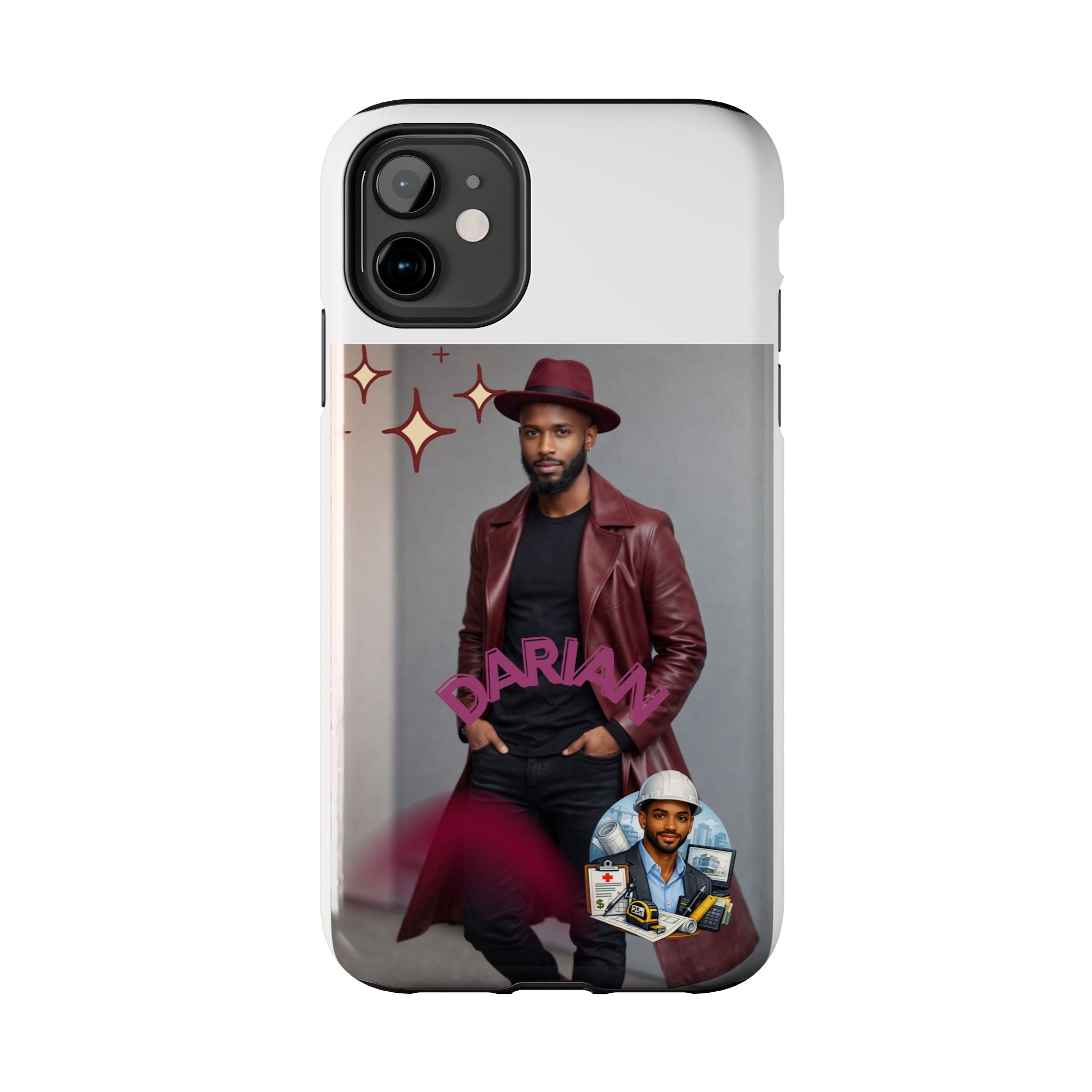 Personalized Photo Tough Phone Case — Character "Darian"