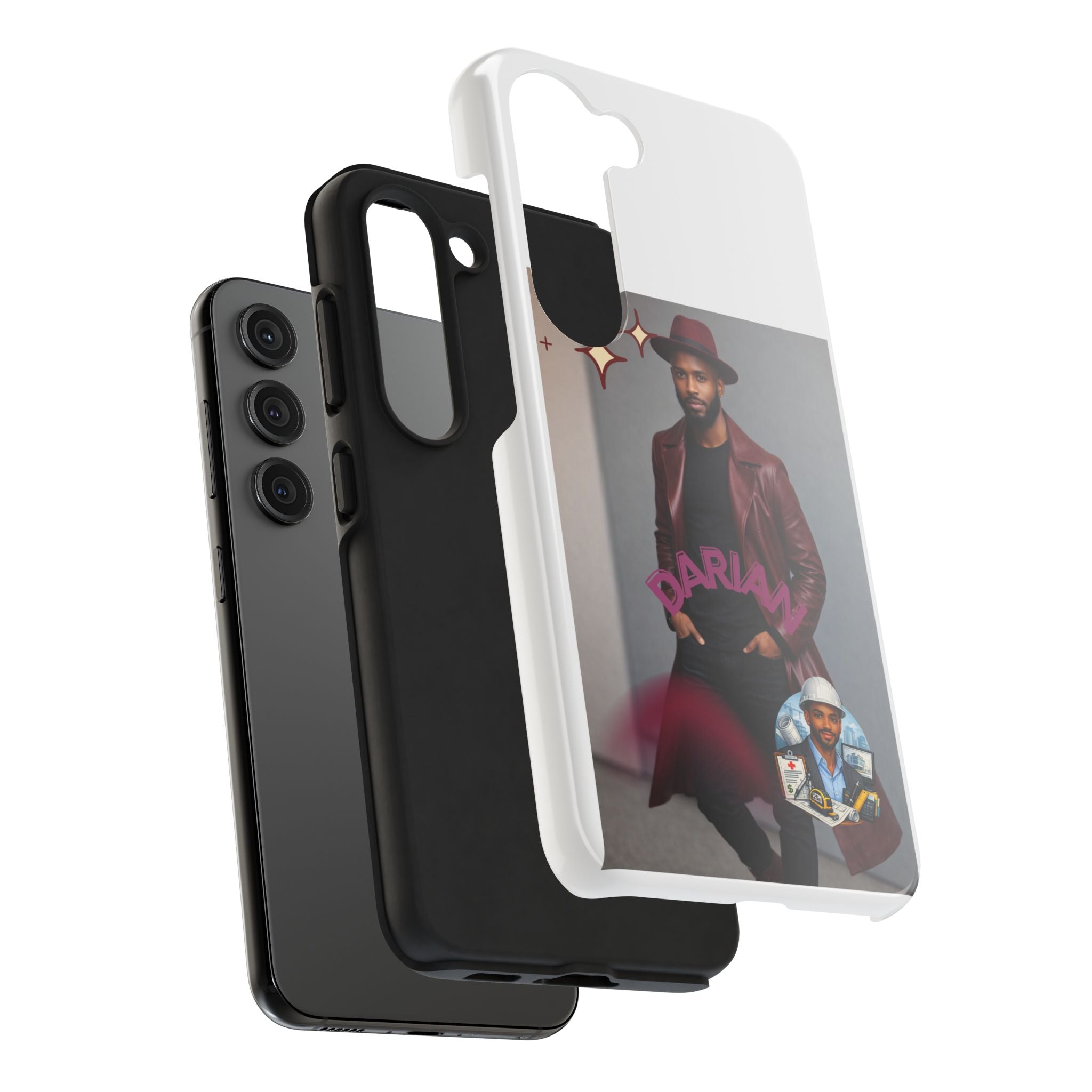 Personalized Photo Tough Phone Case — Character "Darian"