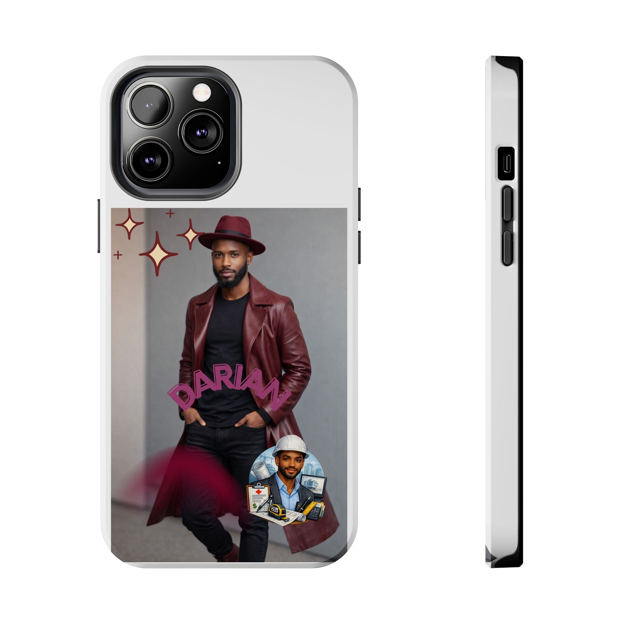 Personalized Photo Tough Phone Case — Character "Darian"