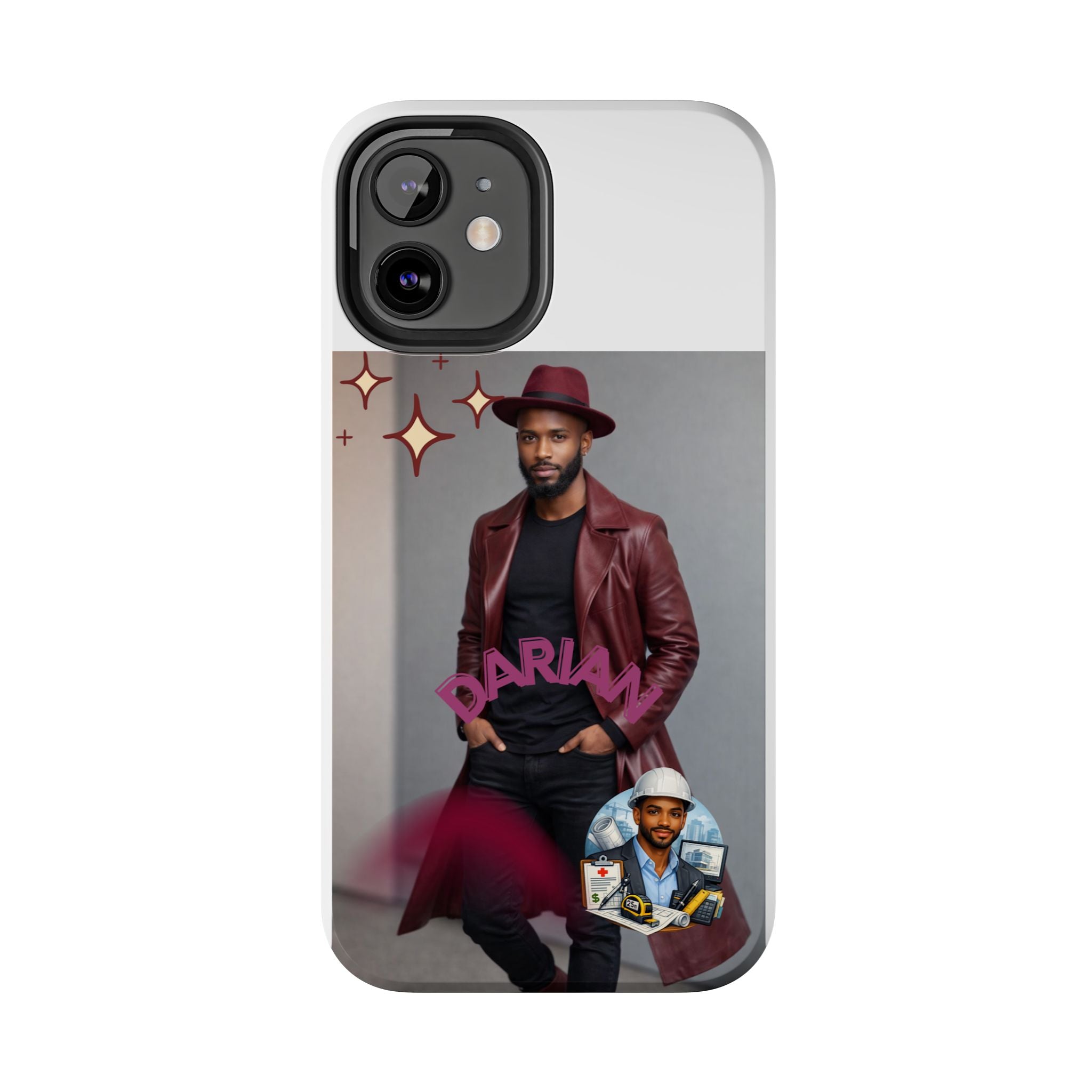 Personalized Photo Tough Phone Case — Character "Darian"