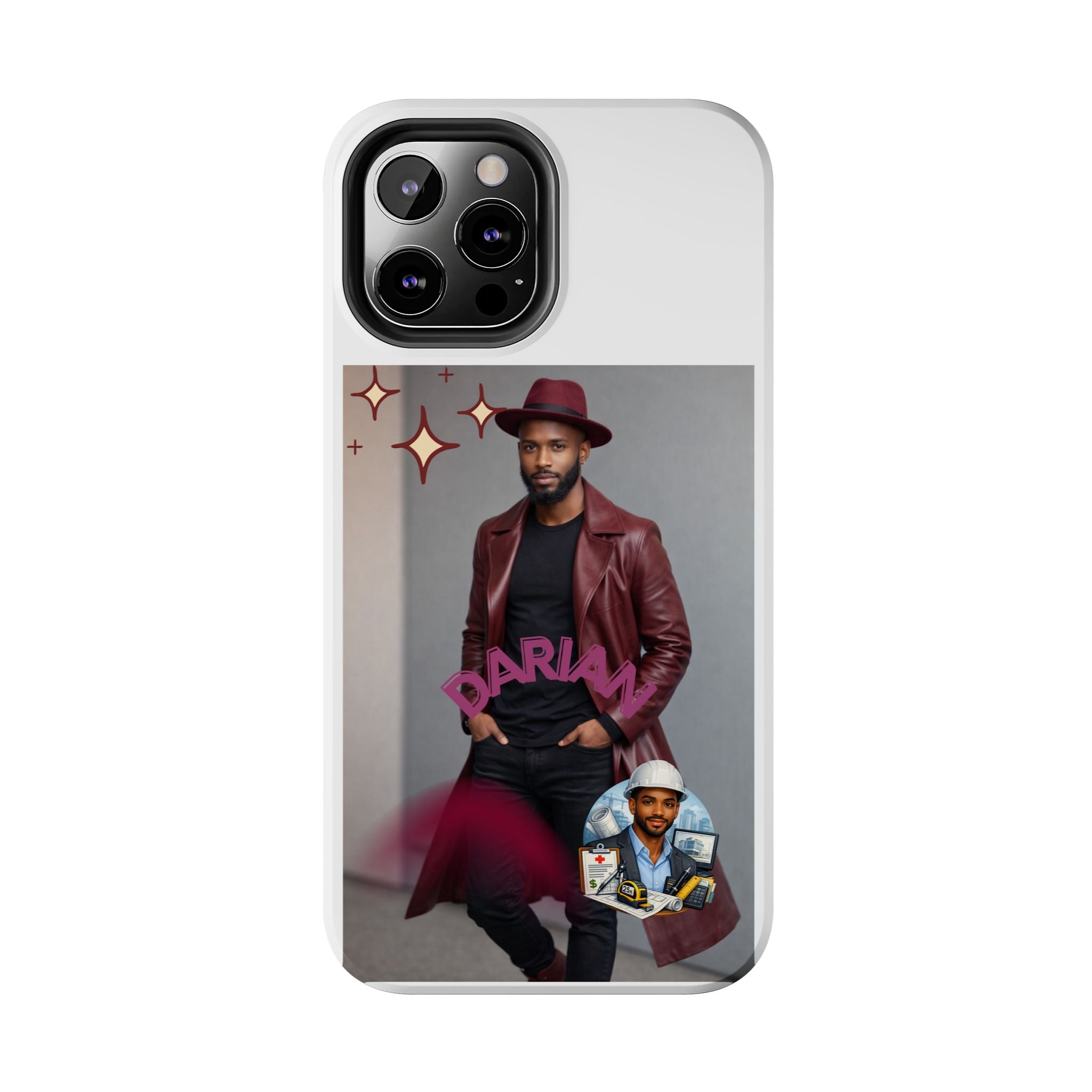 Personalized Photo Tough Phone Case — Character "Darian"