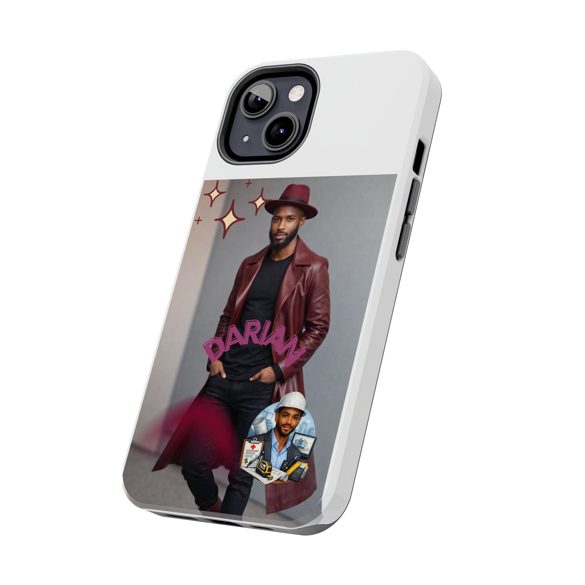 Personalized Photo Tough Phone Case — Character "Darian"