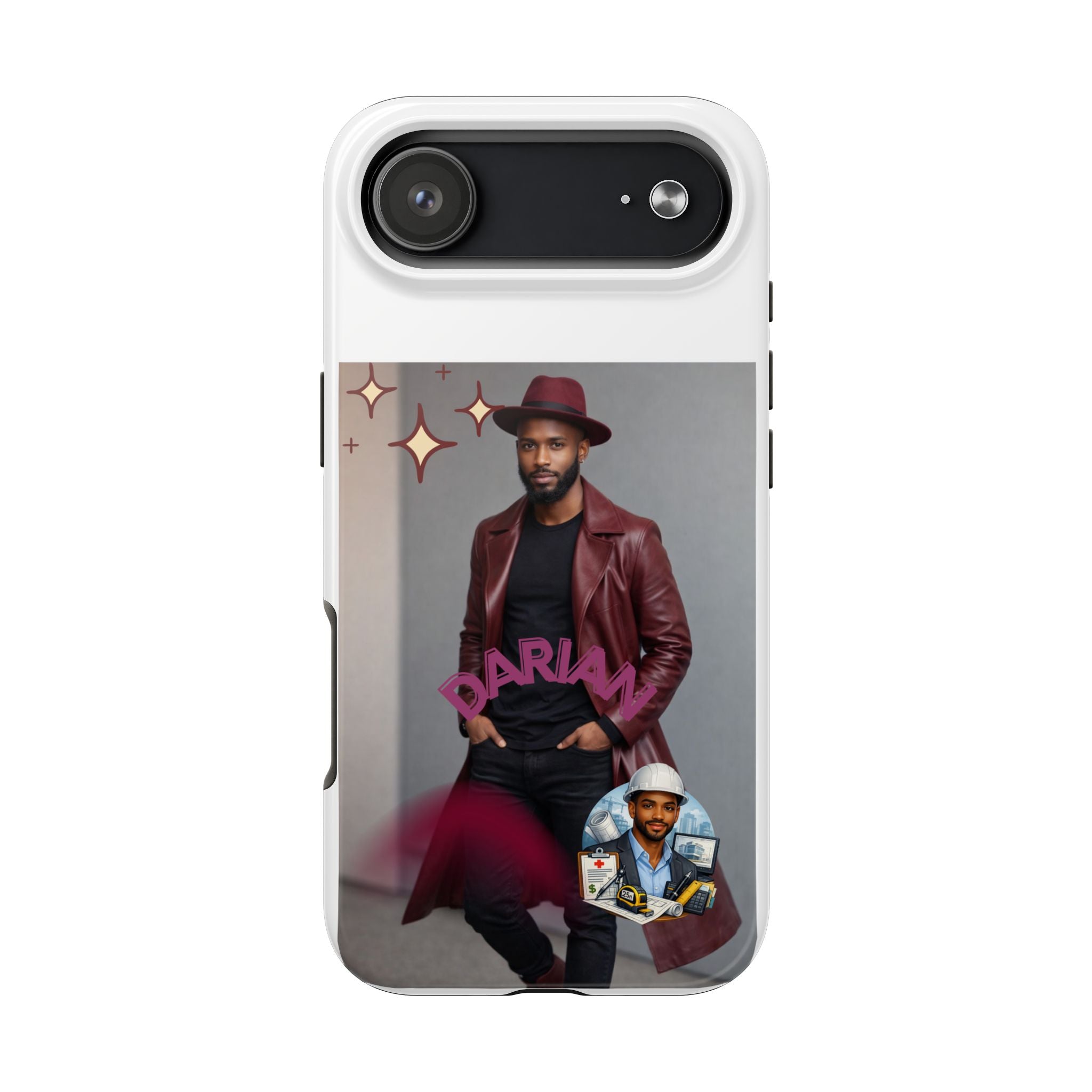 Personalized Photo Tough Phone Case — Character "Darian"