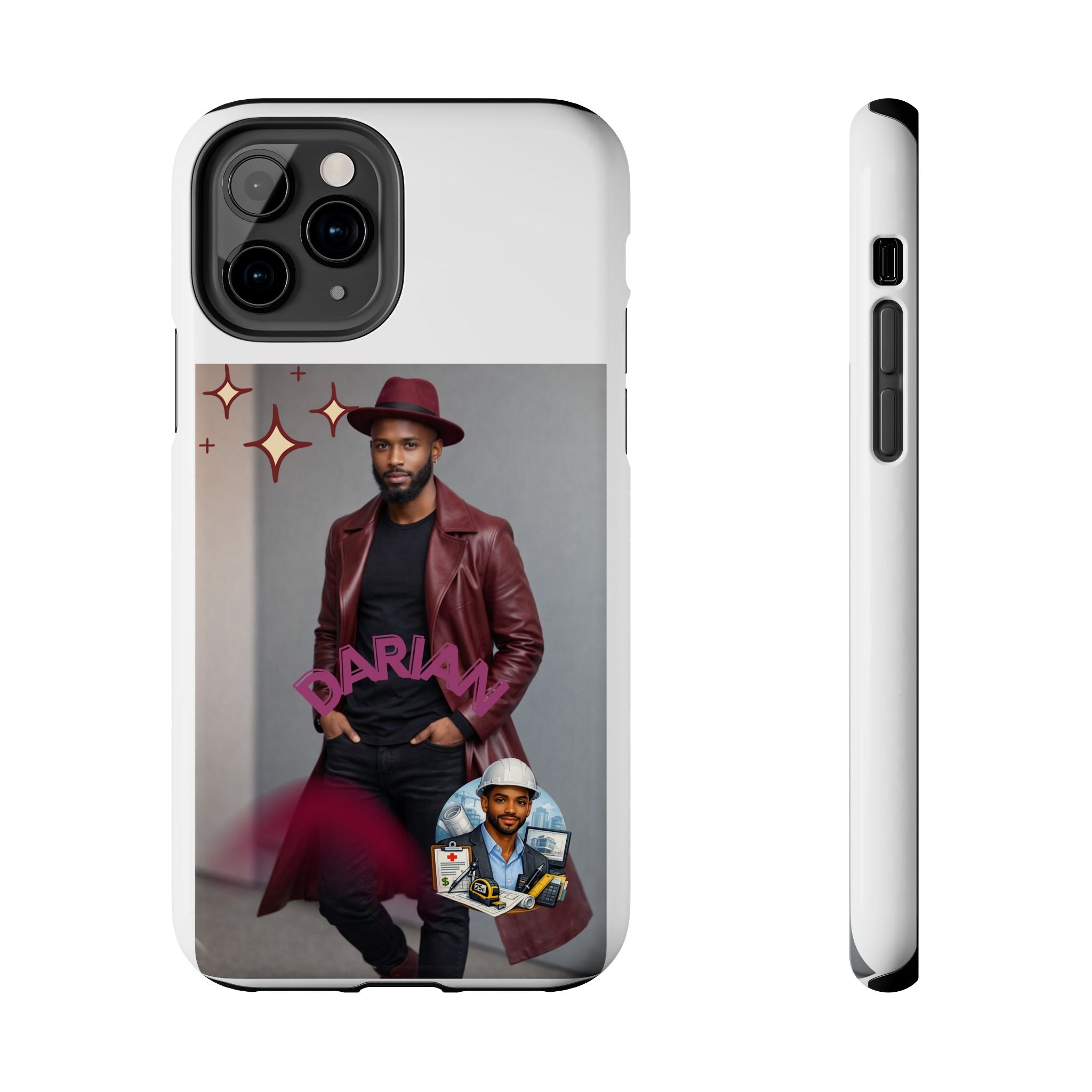 Personalized Photo Tough Phone Case — Character "Darian"