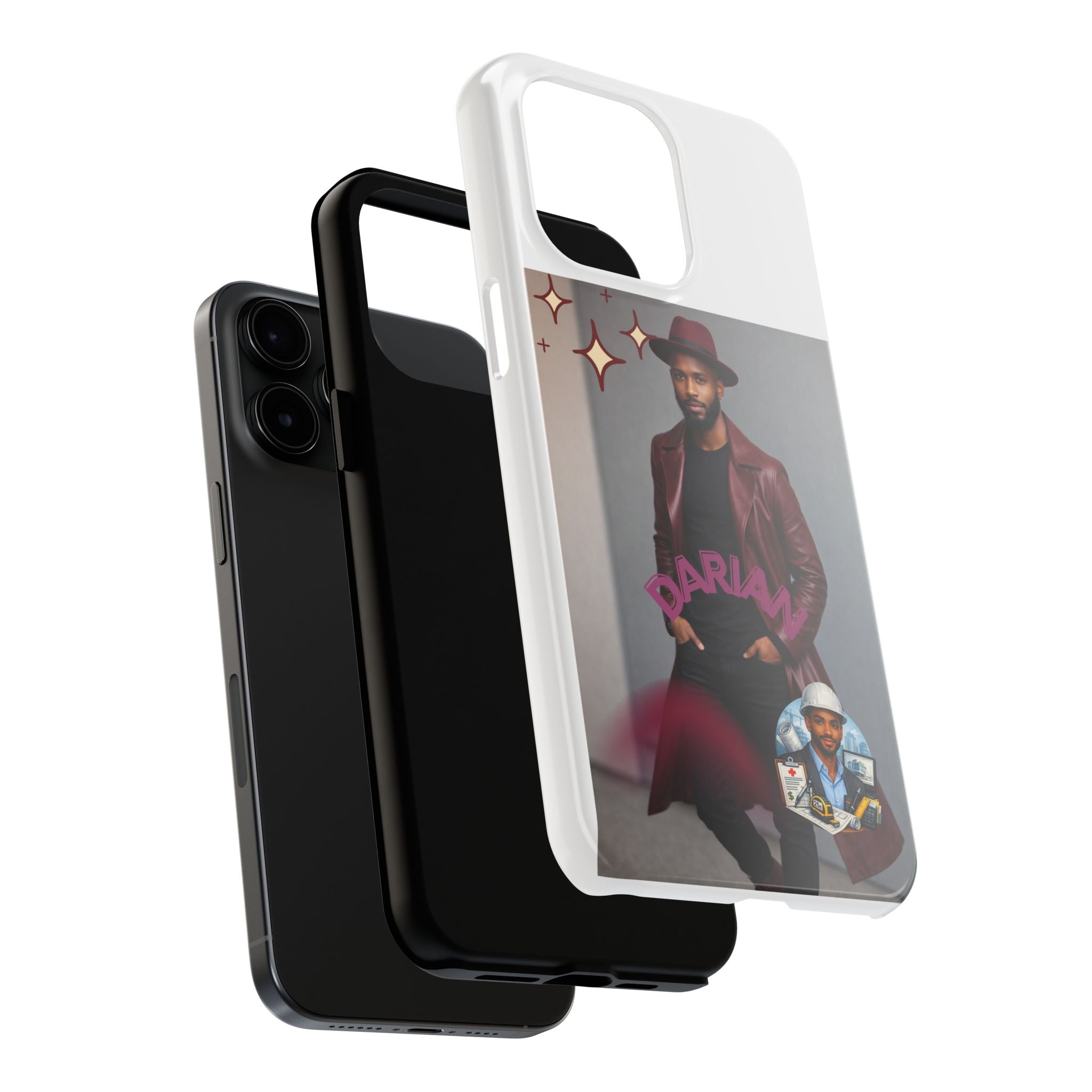 Personalized Photo Tough Phone Case — Character "Darian"