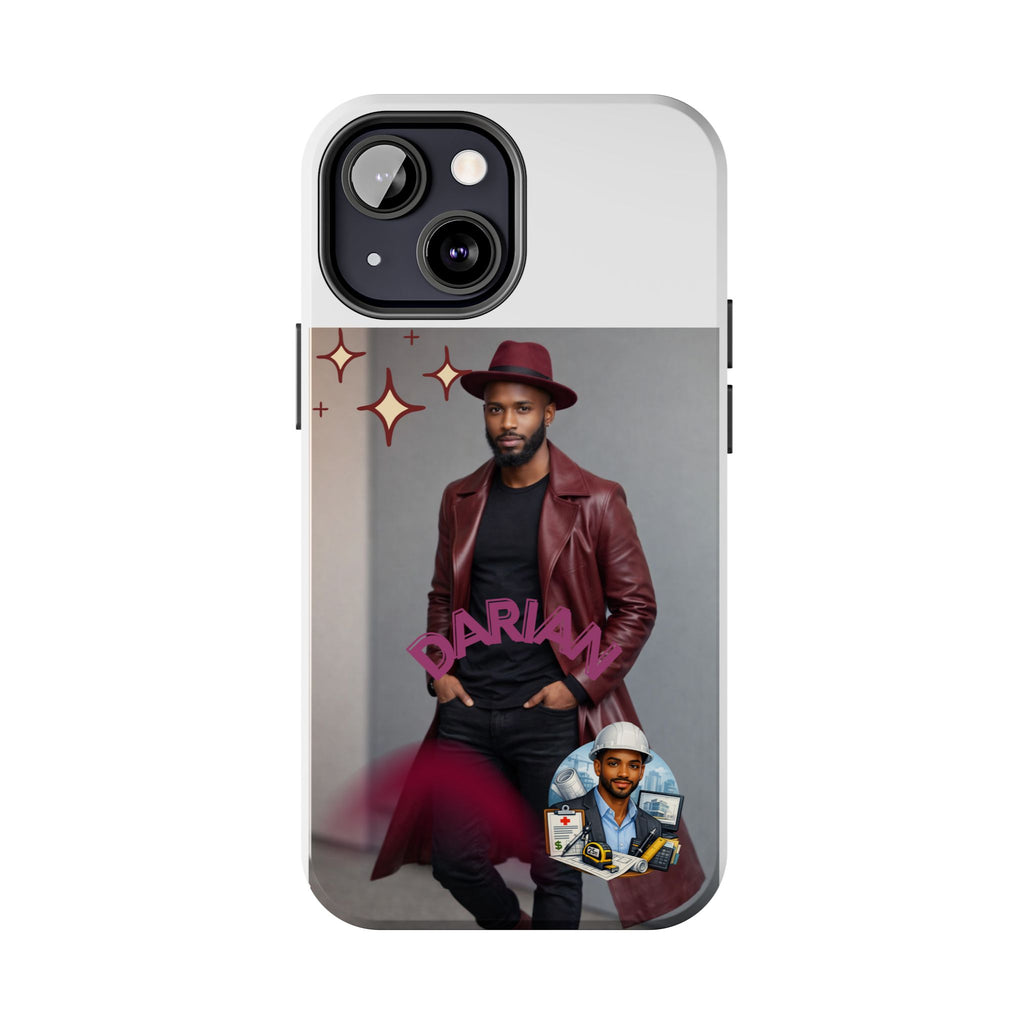 Personalized Photo Tough Phone Case — Character "Darian"