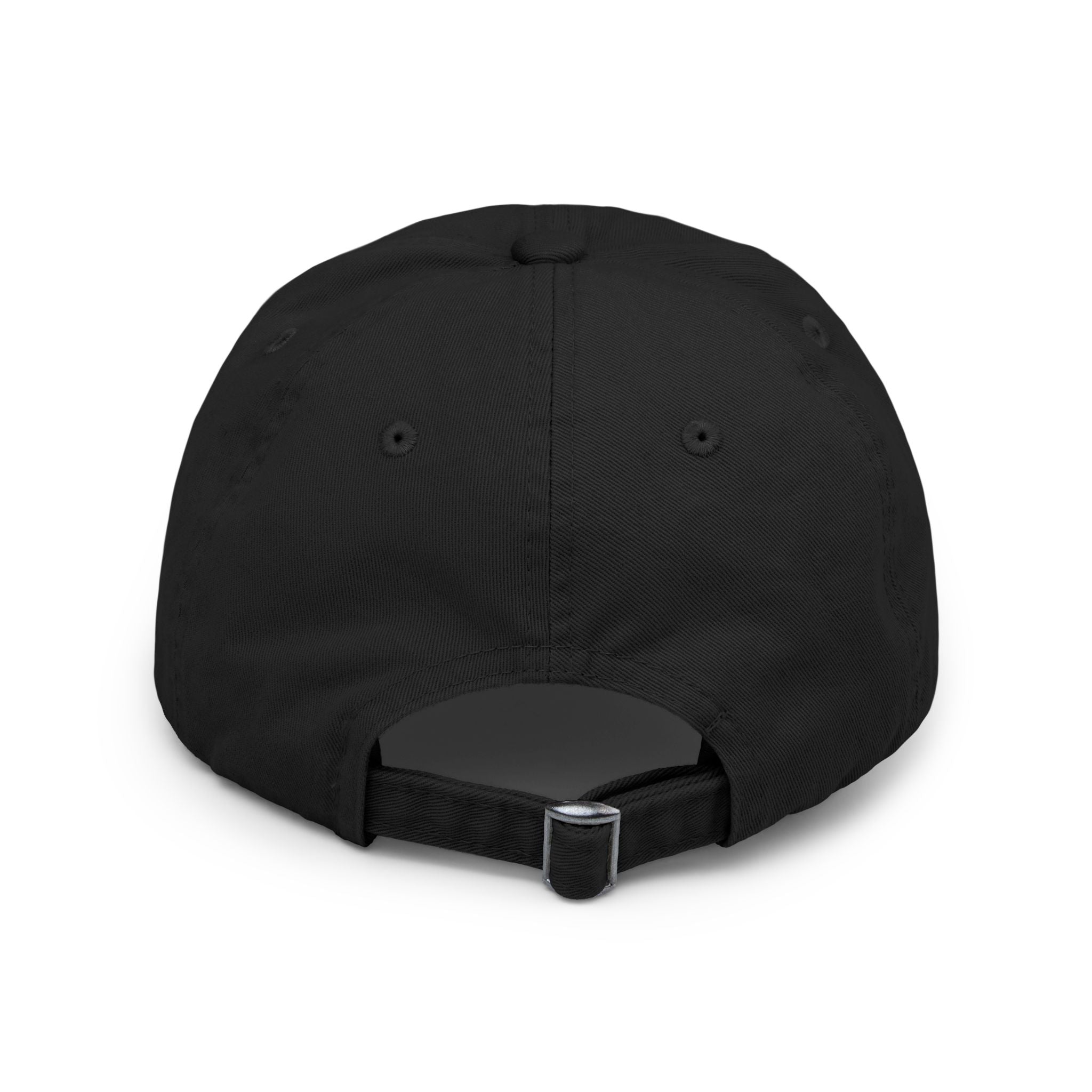 Distressed Baseball Cap with Colorful 'Resha Da Writta' Logo