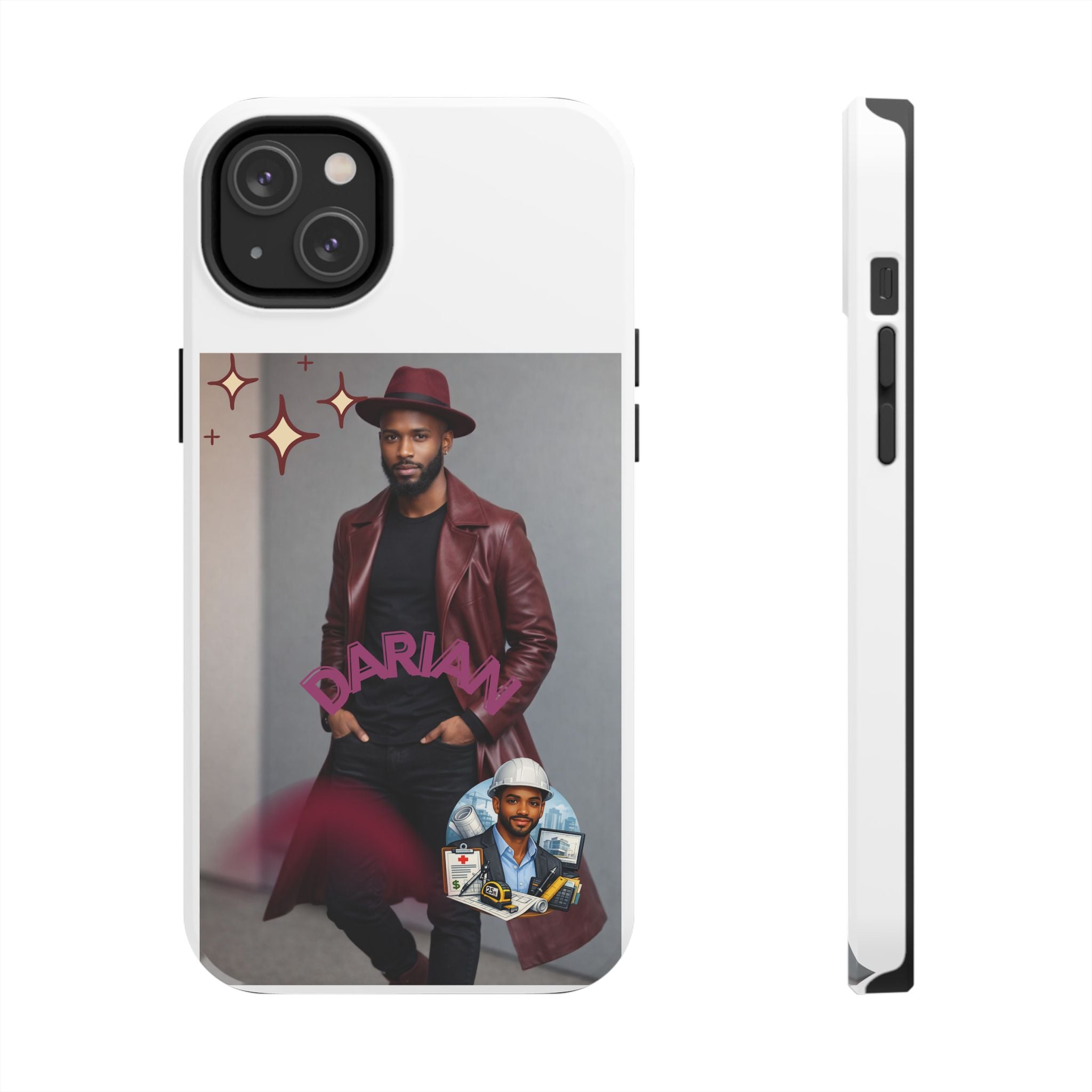 Personalized Photo Tough Phone Case — Character "Darian"