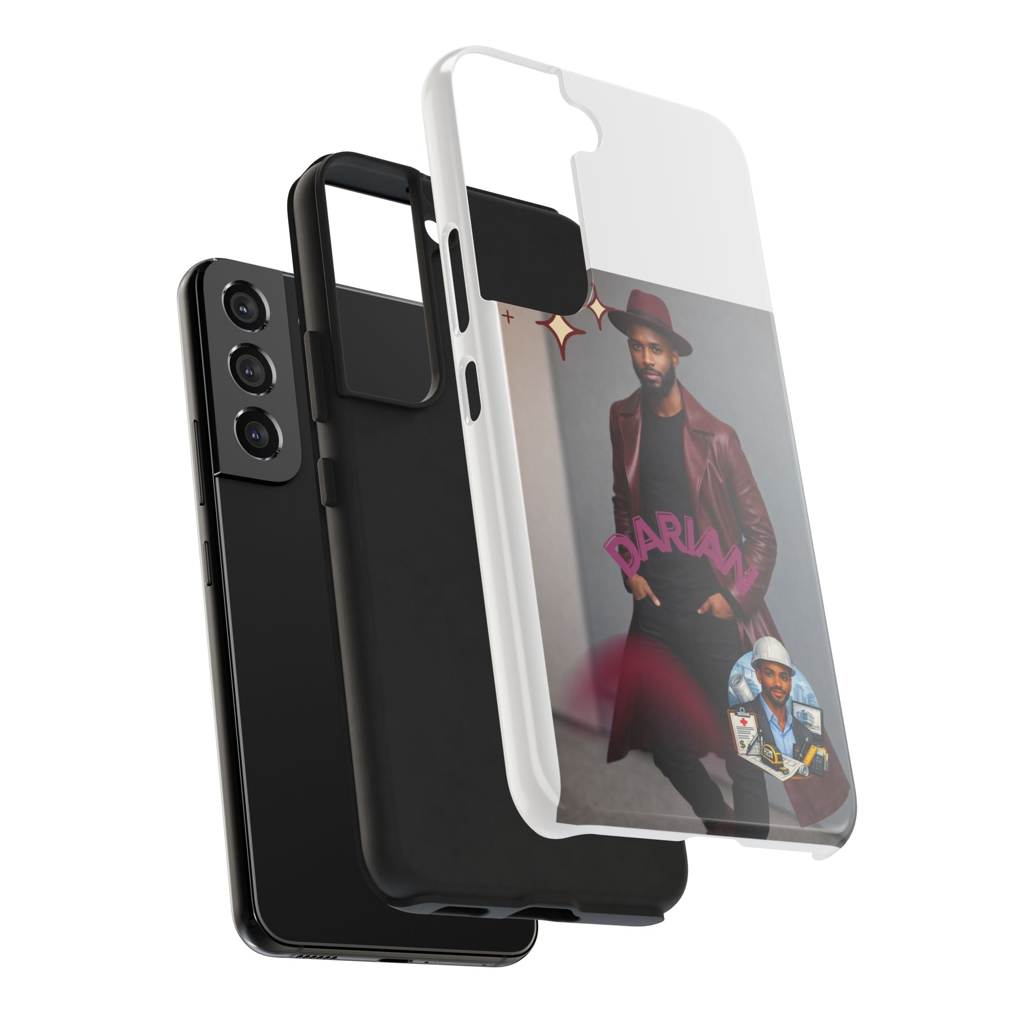 Personalized Photo Tough Phone Case — Character "Darian"