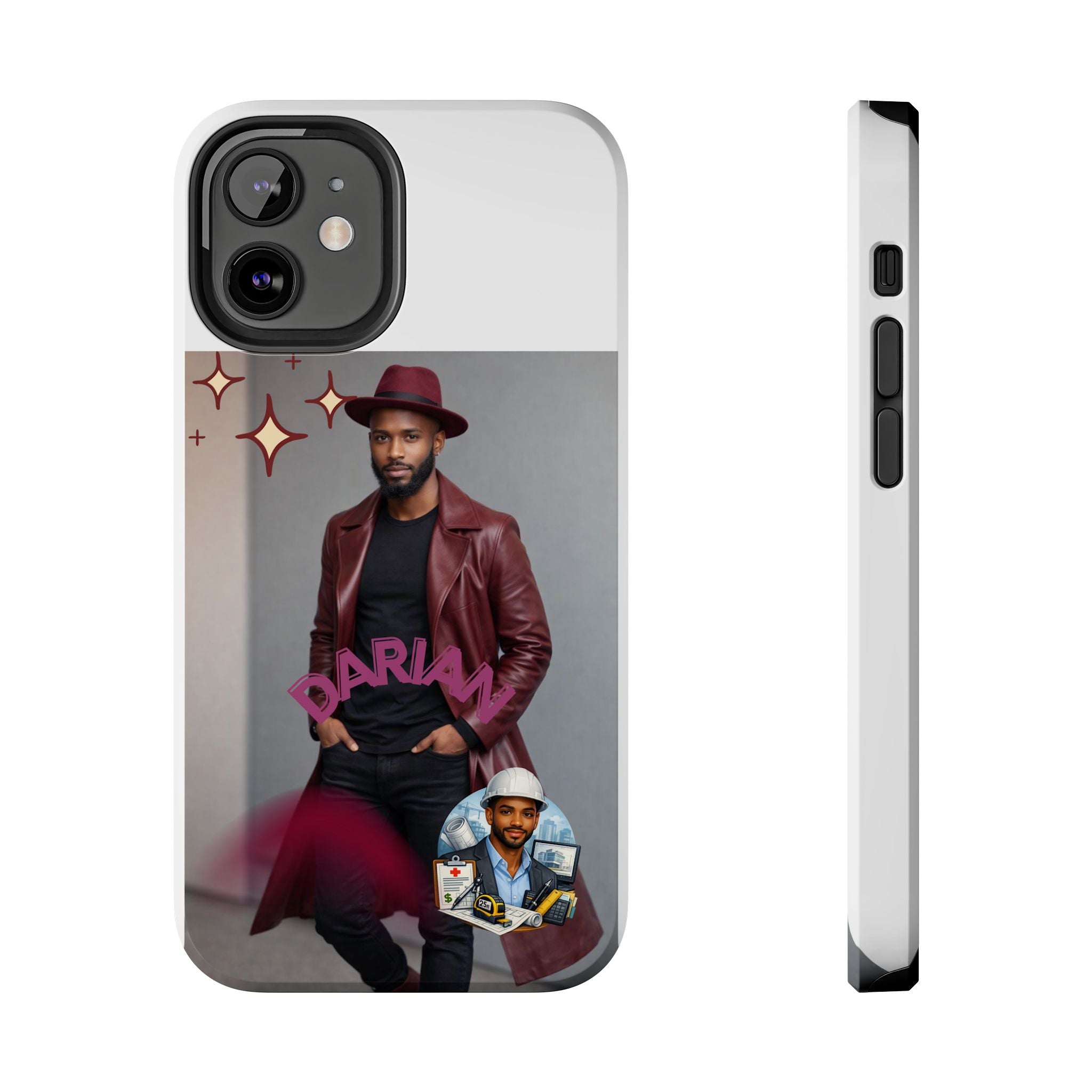 Personalized Photo Tough Phone Case — Character "Darian"