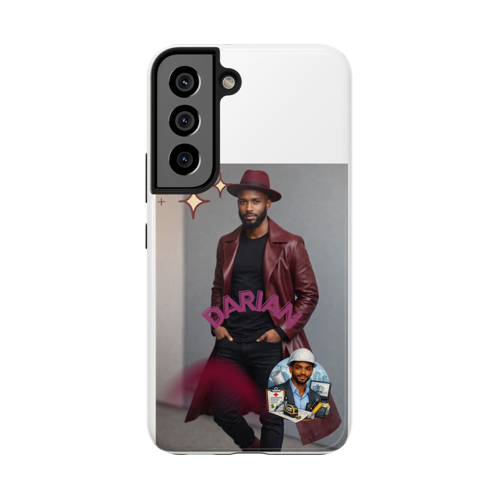 Personalized Photo Tough Phone Case — Character "Darian"