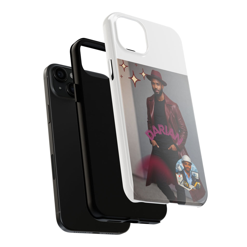 Personalized Photo Tough Phone Case — Character "Darian"
