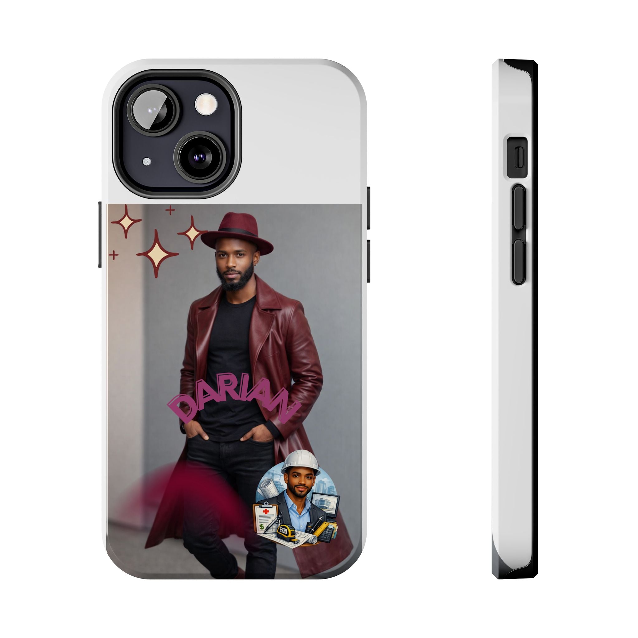 Personalized Photo Tough Phone Case — Character "Darian"