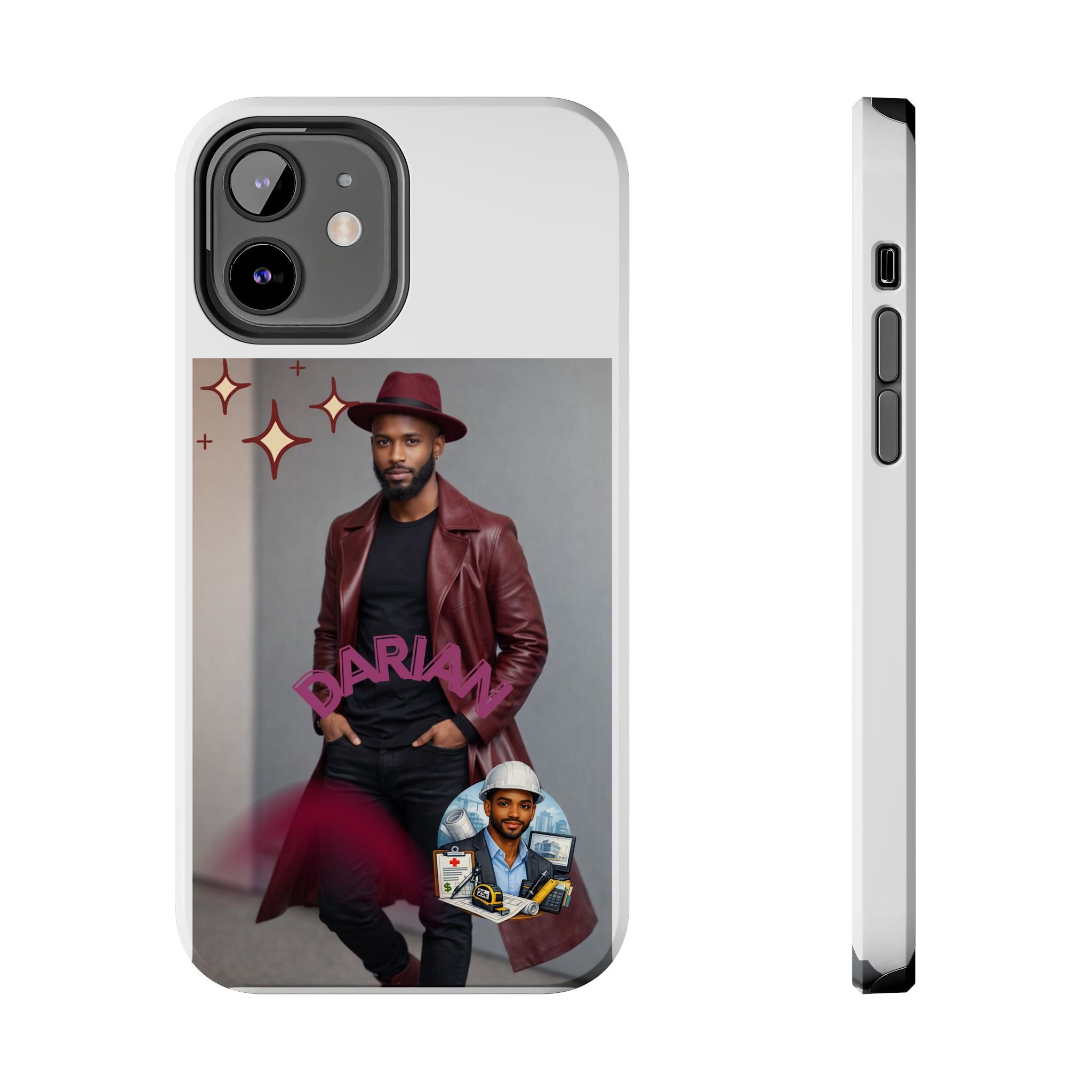 Personalized Photo Tough Phone Case — Character "Darian"