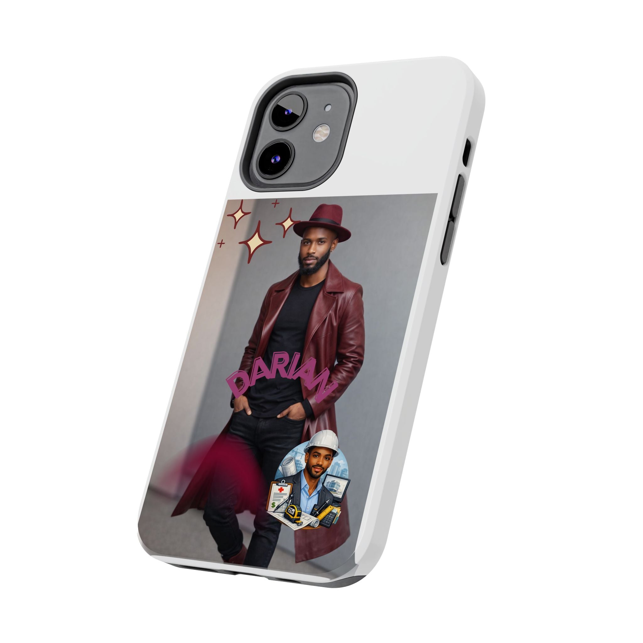 Personalized Photo Tough Phone Case — Character "Darian"