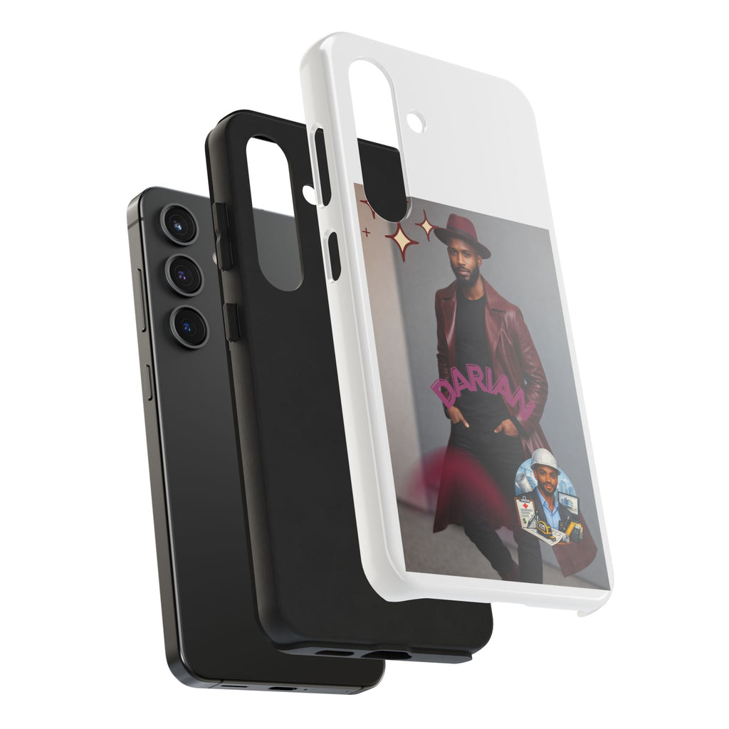 Personalized Photo Tough Phone Case — Character "Darian"
