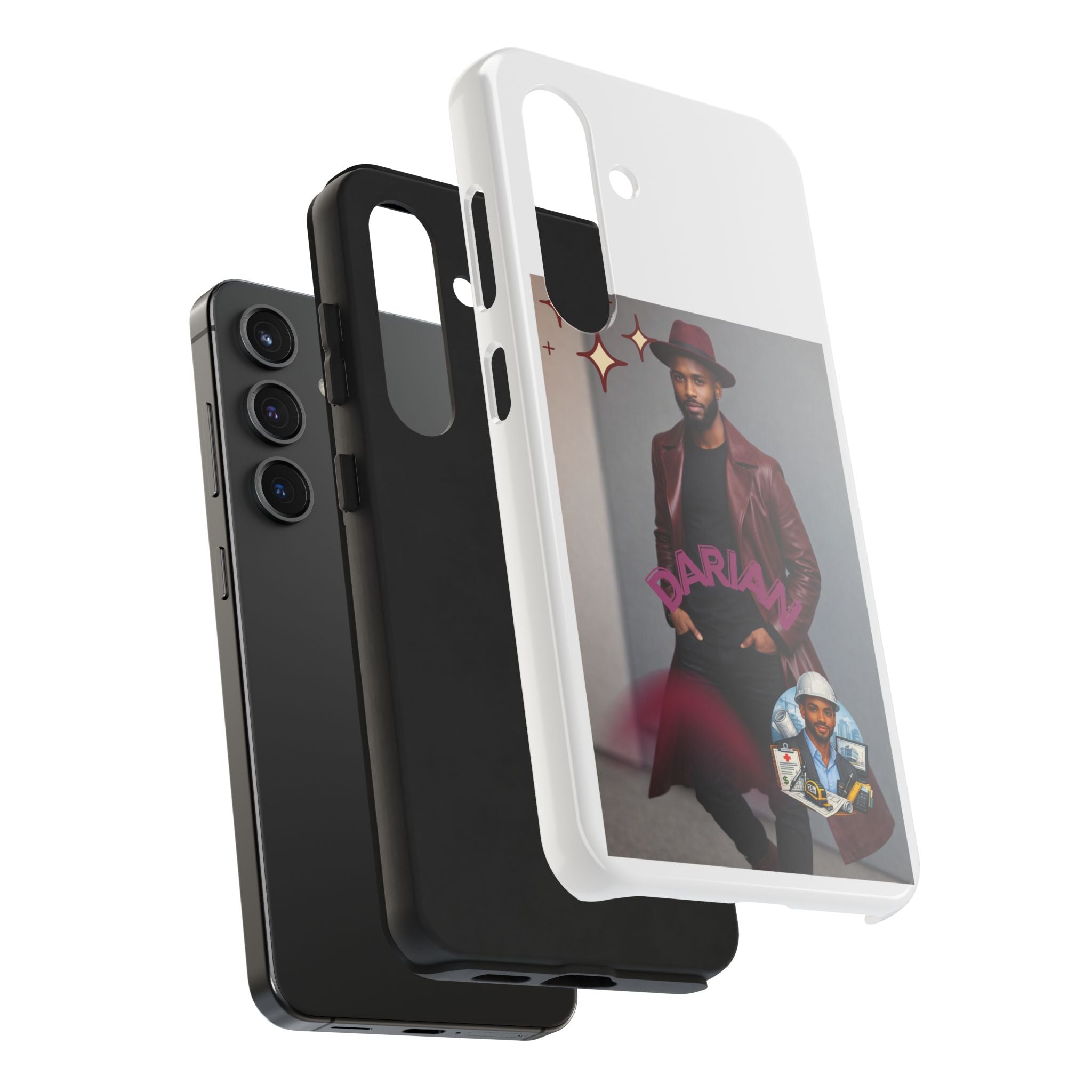 Personalized Photo Tough Phone Case — Character "Darian"
