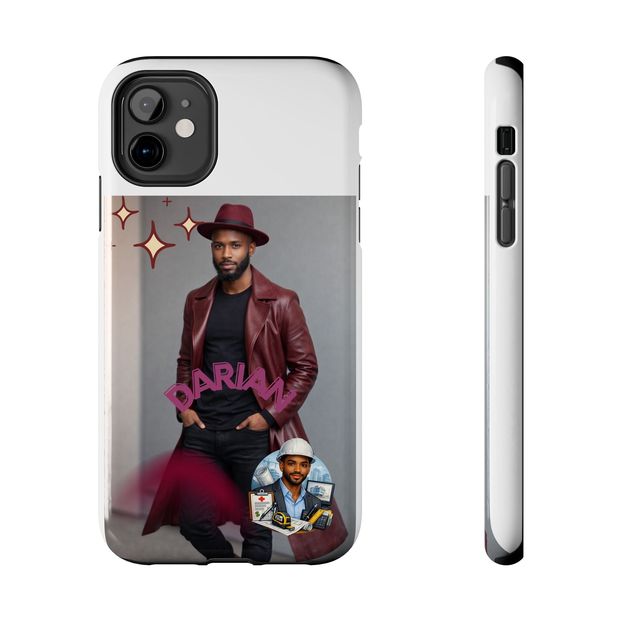 Personalized Photo Tough Phone Case — Character "Darian"