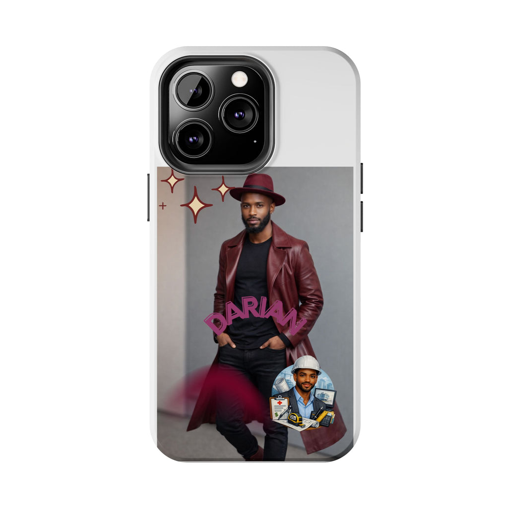 Personalized Photo Tough Phone Case — Character "Darian"