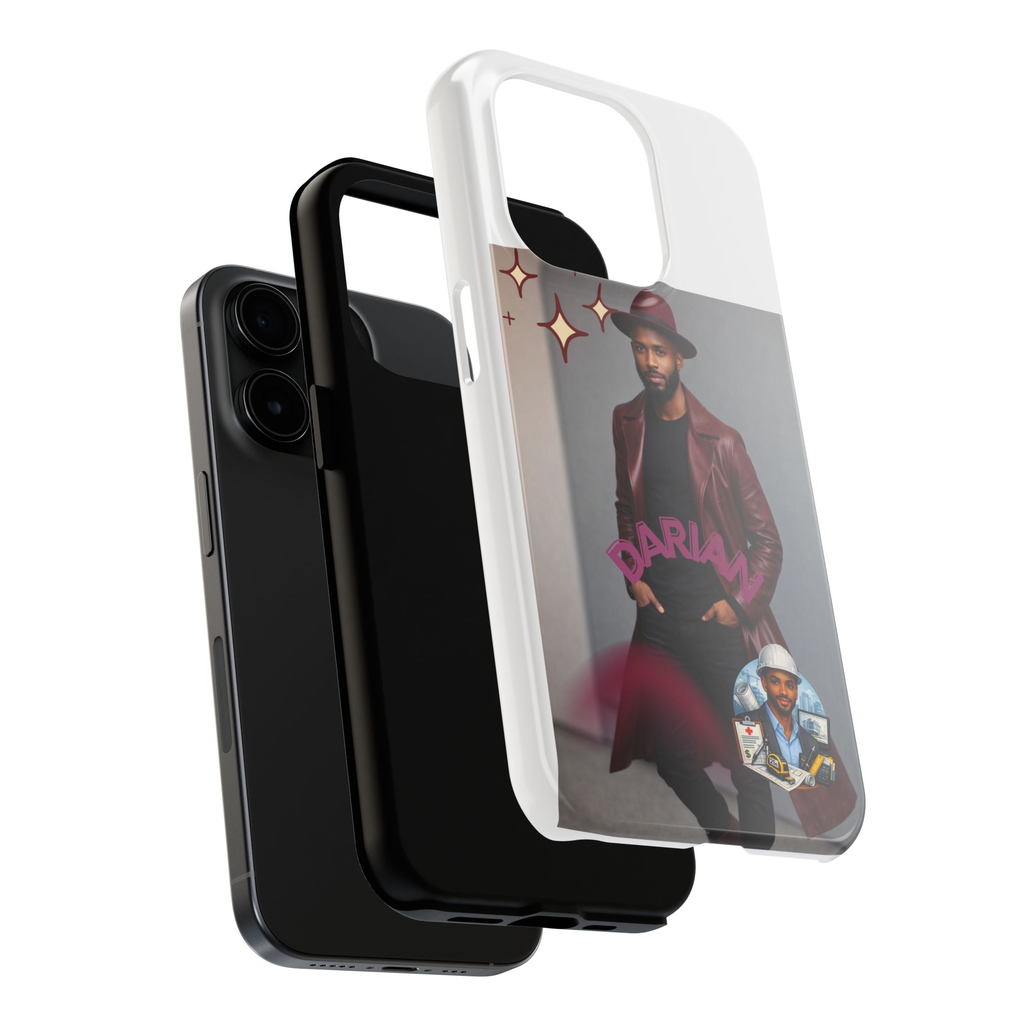Personalized Photo Tough Phone Case — Character "Darian"